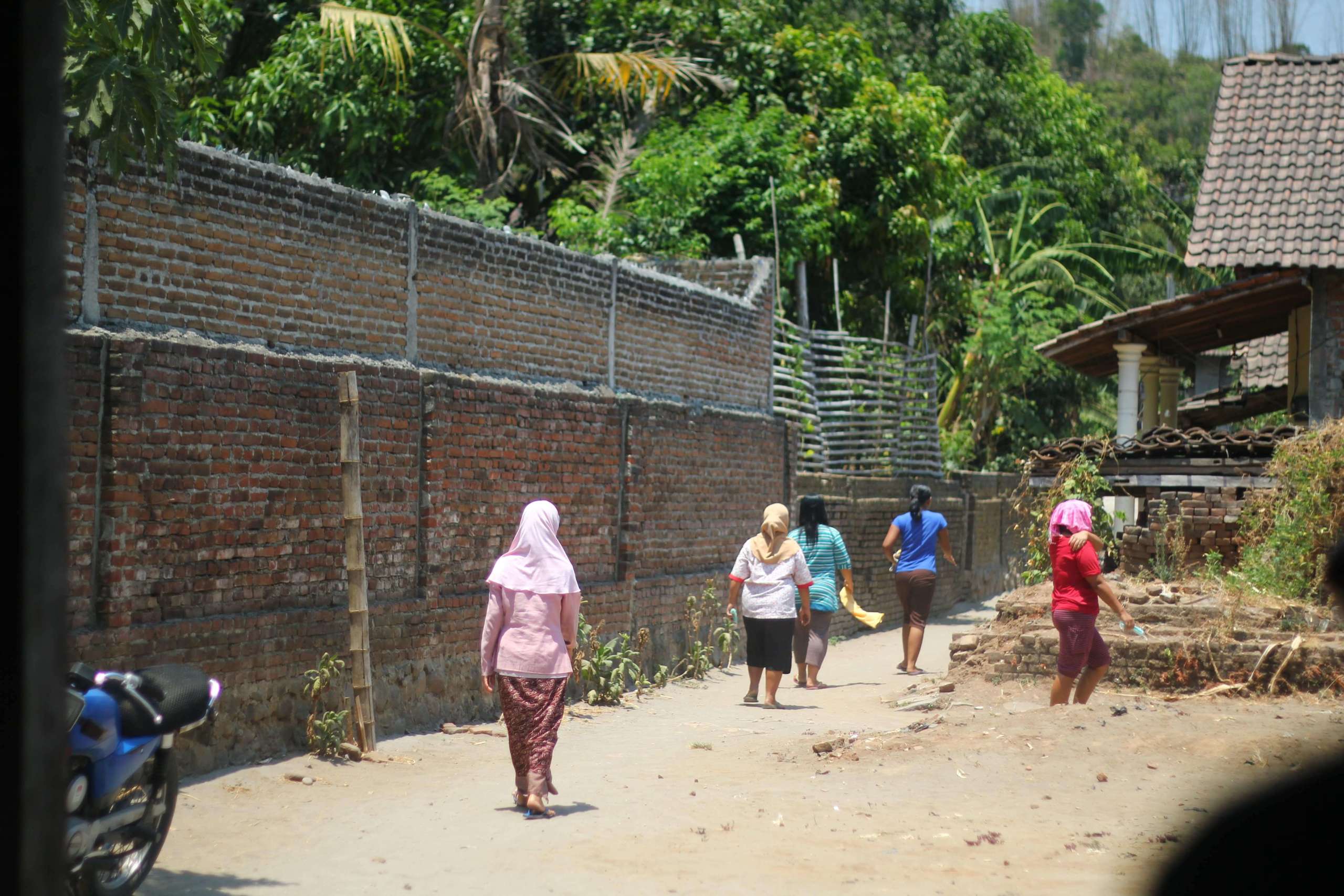 Village women walking home from JB woring scaled